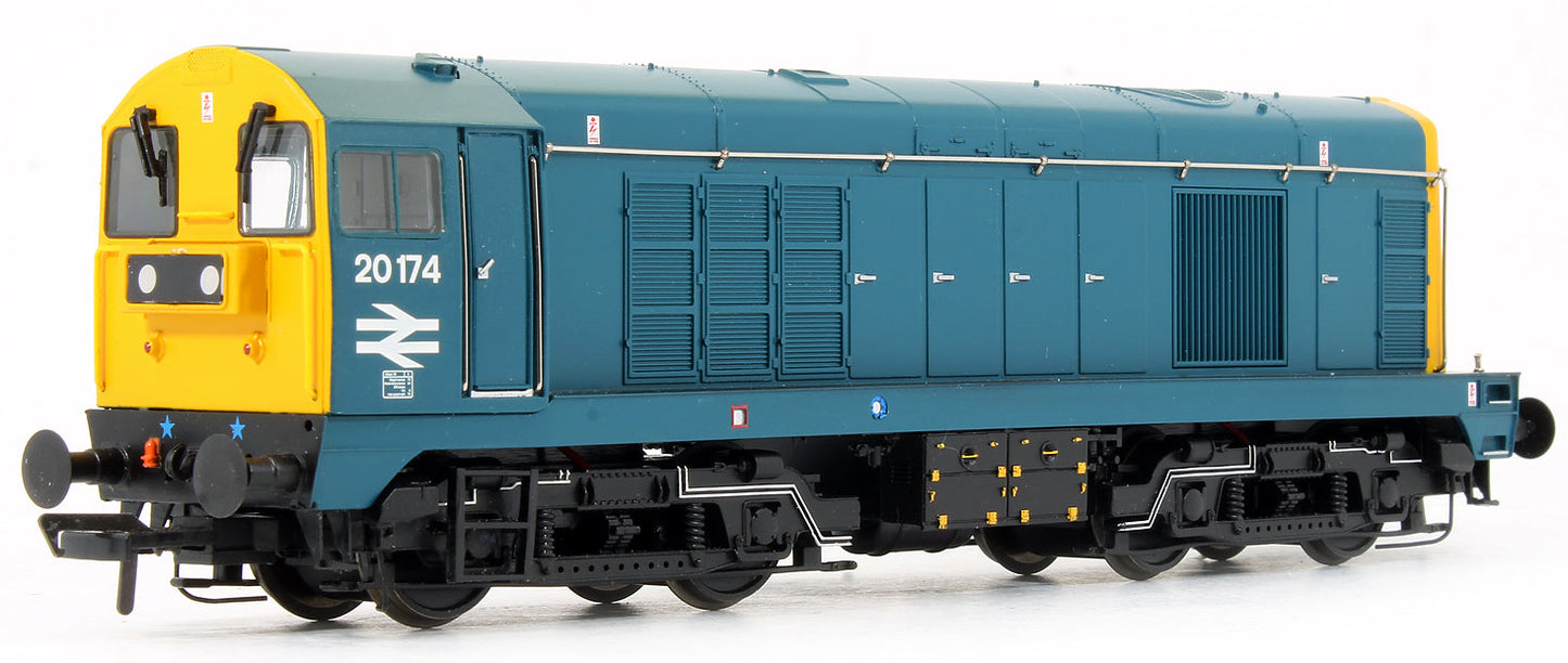 Pre-Owned Class 20174 BR Blue Domino Head Code Diesel Locomotive