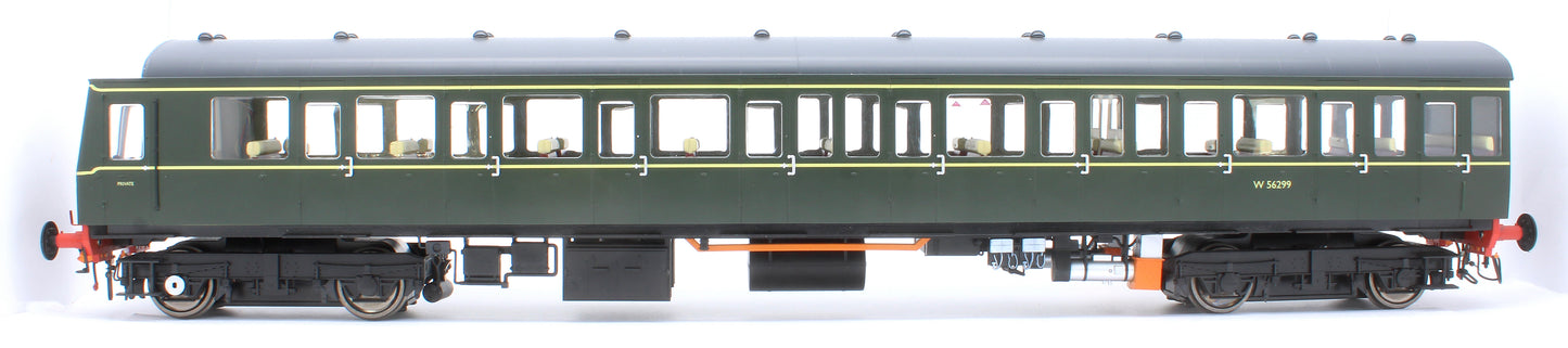 Class 150 BR Green (Speed Whiskers) Unpowered DMU Trailer Car W56299