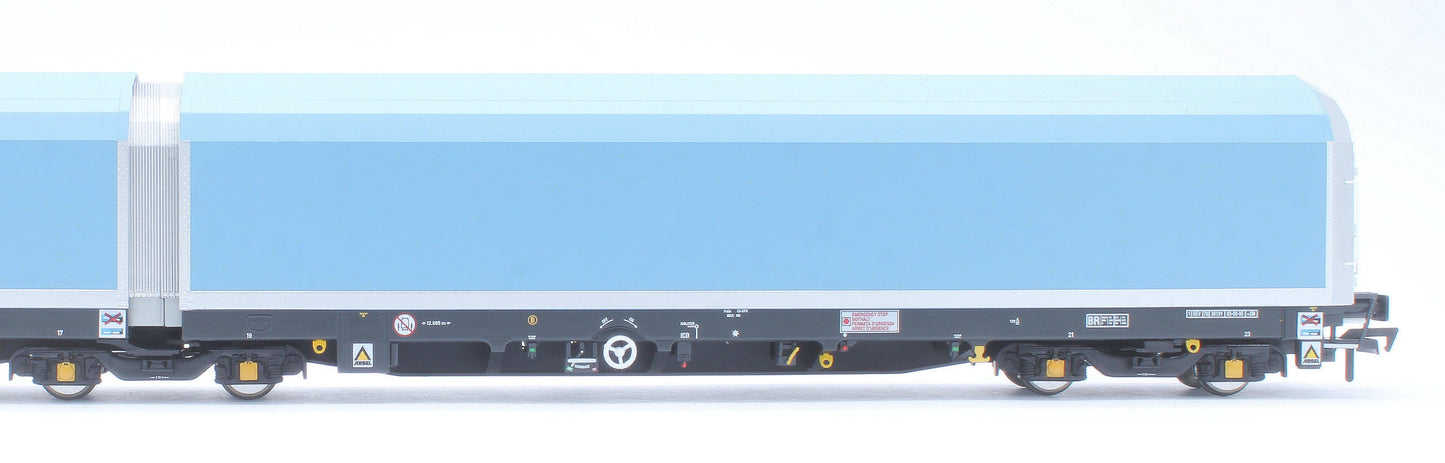Pre-Owned OO/4mm 5-car Arbel WIA car carrier with RfD squadron branding. Wagon 85 70 4971 022-4