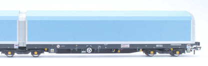Pre-Owned OO/4mm 5-car Arbel WIA car carrier with RfD squadron branding. Wagon 85 70 4971 022-4