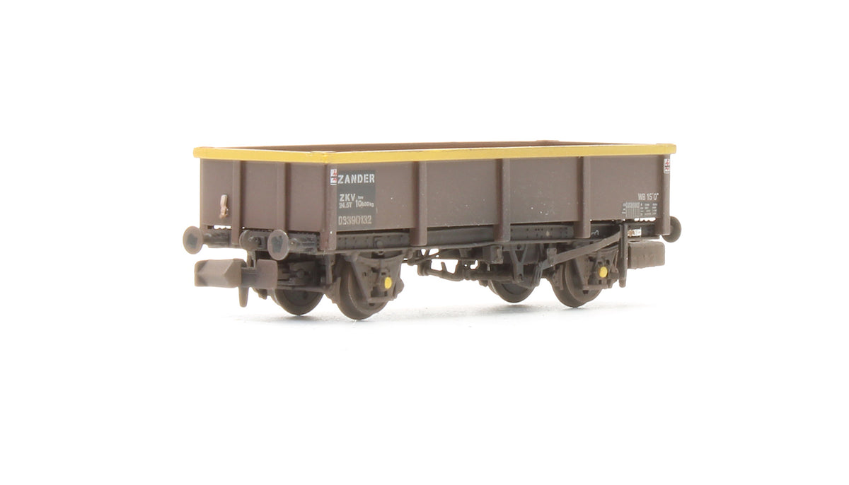 Pre-Owned Departmental ZKV Zander Brown with Yellow Stripe #DB3900132 - Single Wagon - Custom Weathered