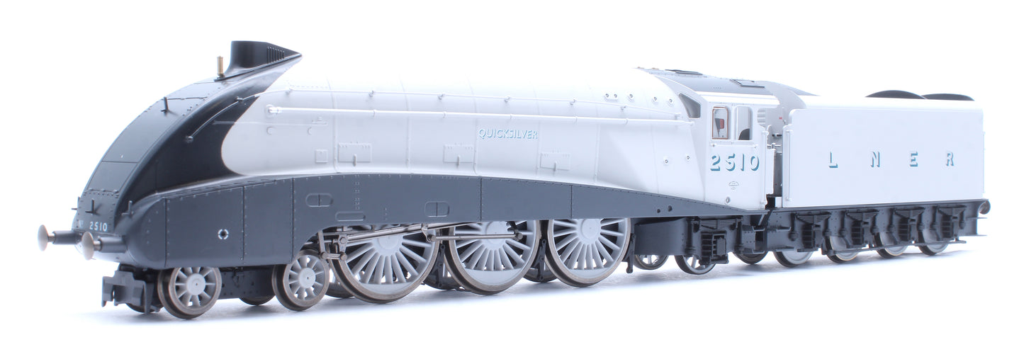 Hornby Dublo Class A4 4-6-2 LNER No.2510 'Quicksilver' (90th Anniversary Collection) Steam Locomotive