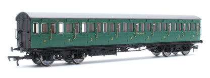 LBSCR 54ft 'Isle of Wight' 4-Coach Pack SR Malachite Green No. 485