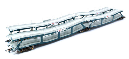 Pre-Owned RT-OO-CAR4-401A Quad set Cartic-4 car carrier - BR Motorail blue (set A)