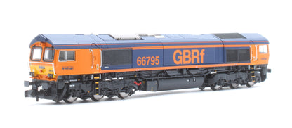 Pre-Owned Class 66 66795 'Bescot LDC' GBRf Standard Livery (ex-Rush Rail loco) Diesel Locomotive
