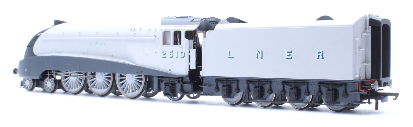 Hornby Dublo Class A4 4-6-2 LNER No.2510 'Quicksilver' (90th Anniversary Collection) Steam Locomotive