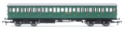 LBSCR 54ft 'Isle of Wight' 4-Coach Pack SR Malachite Green No. 485
