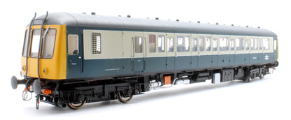 1231 Class 122 Br Blue/Grey Single Car DMU M55009