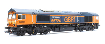 Class 66 GBRF No.66724 Diesel Locomotive - DCC Sound