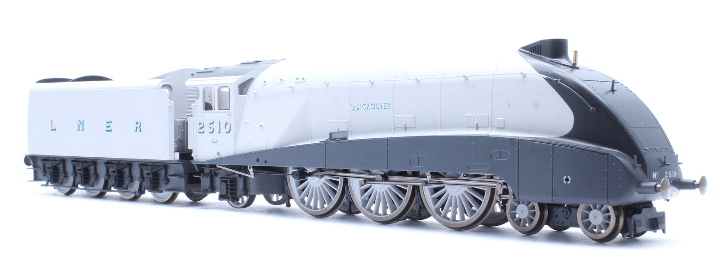 Hornby Dublo Class A4 4-6-2 LNER No.2510 'Quicksilver' (90th Anniversary Collection) Steam Locomotive