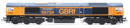 Class 66 GBRF No.66724 Diesel Locomotive - DCC Sound