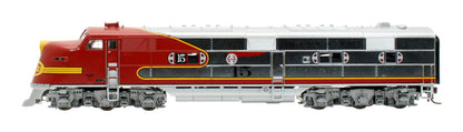 Pre-Owned 765 HO ATSF EMD E6 AB #15 Diesel Locomotive Set- DCC Sound