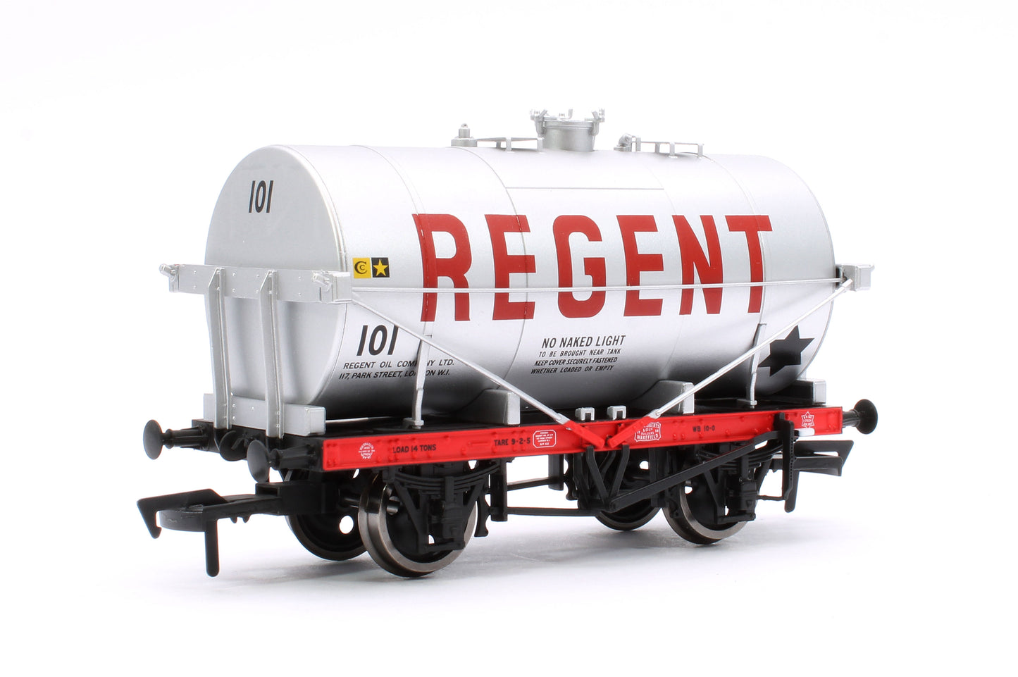 14T Tank Wagon Class A Regent (Red Letters) Silver 101