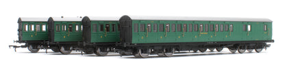 LBSCR 54ft 'Isle of Wight' 4-Coach Pack SR Malachite Green No. 485