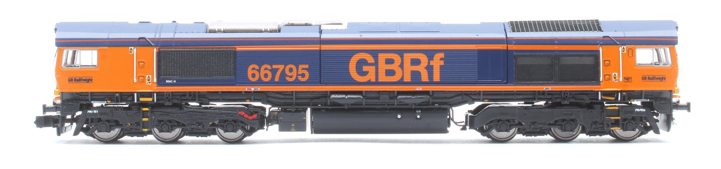 Class 66 66795 'Bescot LDC' GBRf Standard Livery (ex-Rush Rail loco) Diesel Locomotive - DCC Sound