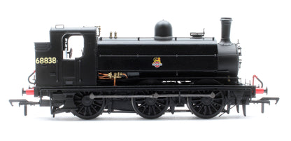 LNER J52/2 No.68838 BR Unlined Black Early Crest Steam Tank Locomotive