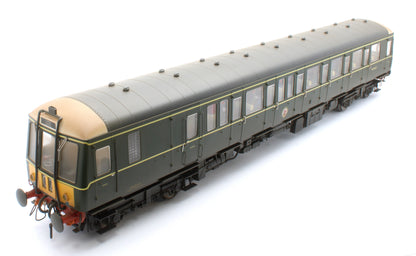 Class 122 BR Green (Small Yellow Panel) Single Car DMU W55017 - Weathered