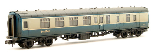 Pre-Owned BR Mk1 BSK Brake Second Corridor BR Blue & Grey with ScotRail Branding No. 34668 - Weathered