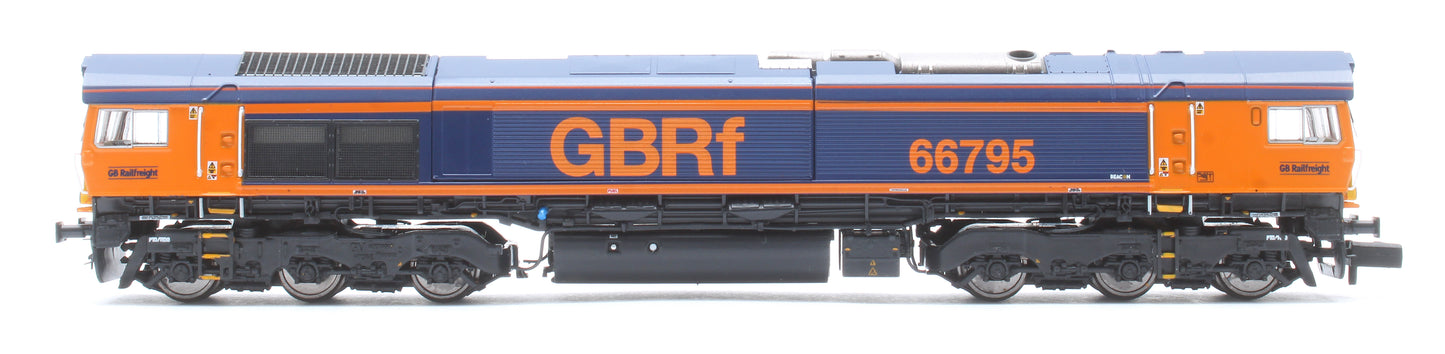 Class 66 66795 'Bescot LDC' GBRf Standard Livery (ex-Rush Rail loco) Diesel Locomotive - DCC Sound