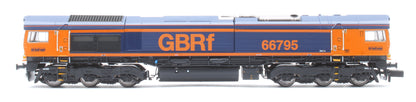 Class 66 66795 'Bescot LDC' GBRf Standard Livery (ex-Rush Rail loco) Diesel Locomotive - DCC Sound