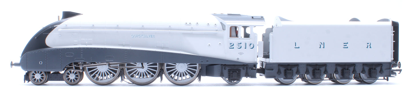 Hornby Dublo Class A4 4-6-2 LNER No.2510 'Quicksilver' (90th Anniversary Collection) Steam Locomotive