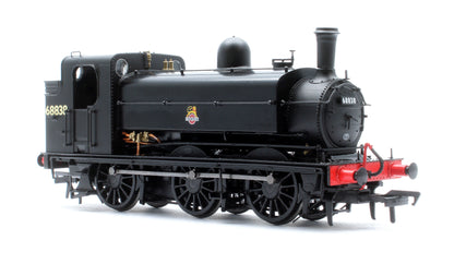 LNER J52/2 No.68838 BR Unlined Black Early Crest Steam Tank Locomotive