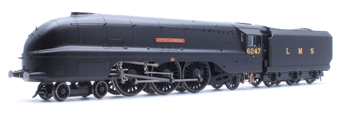 Coronation Class 4-6-2 LMS Streamlined No.6247 'City of Liverpool' (WWII 80th Anniversary Collection) Steam Locomotive