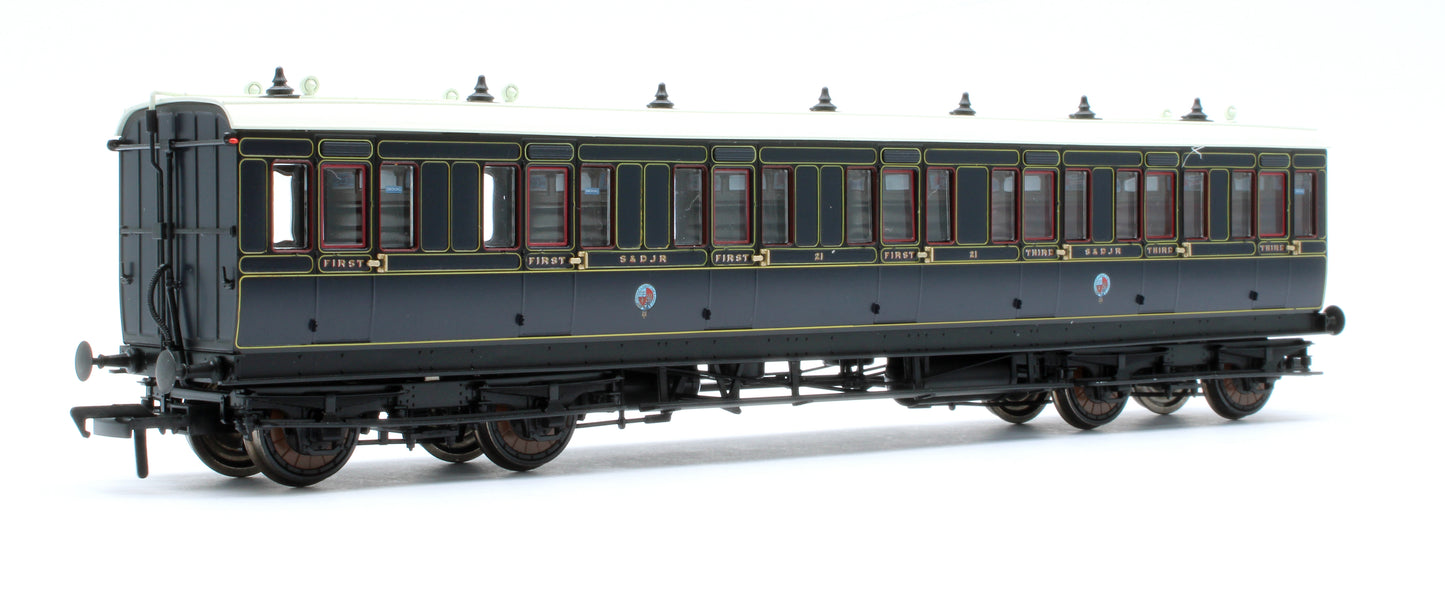 978028 48' SDJR ‘Evolution’ Bogie Coach Non-Corridor Composite No.21