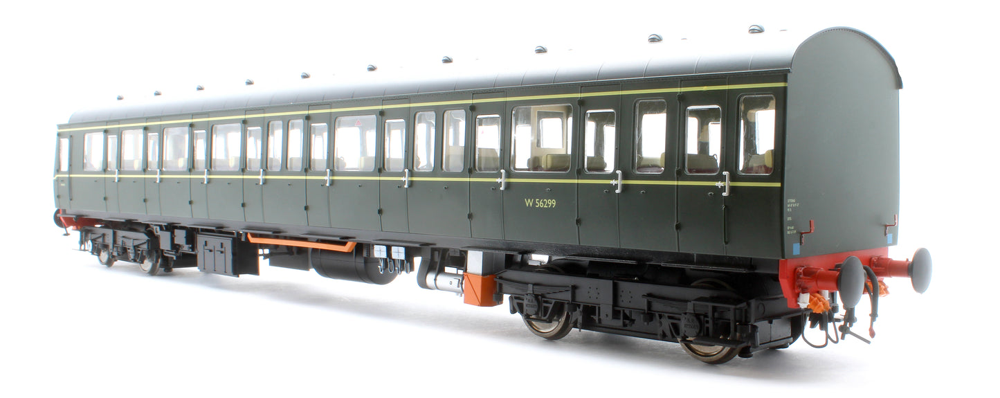 Class 150 BR Green (Speed Whiskers) Unpowered DMU Trailer Car W56299