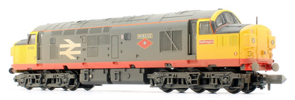 Pre-Owned Class 37/0 Split Headcode 37032 'Mirage' BR R.freight (Red Stripe) Diesel Locomotive - Weathered - DCC Fitted