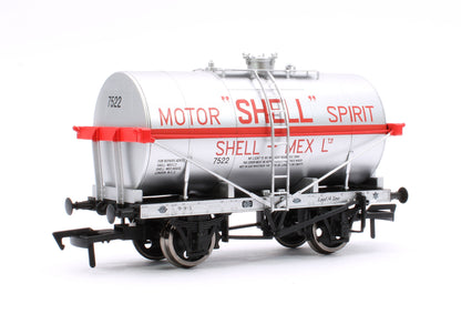 14T Tank Wagon Class A Shell Motor Spirit Silver 7522