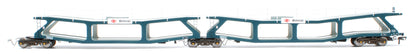 Pre-Owned RT-OO-CAR4-401A Quad set Cartic-4 car carrier - BR Motorail blue (set A)