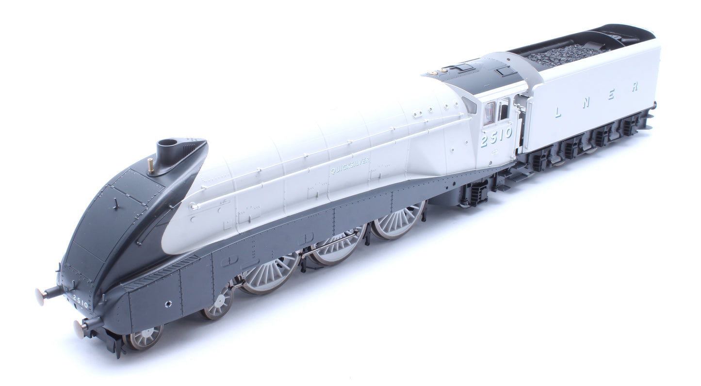 Hornby Dublo Class A4 4-6-2 LNER No.2510 'Quicksilver' (90th Anniversary Collection) Steam Locomotive