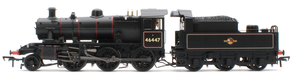 32-829B LMS Ivatt 2MT 46447 BR Lined Black (Late Crest) Steam Locomotive