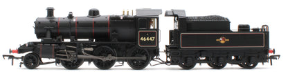32-829B LMS Ivatt 2MT 46447 BR Lined Black (Late Crest) Steam Locomotive