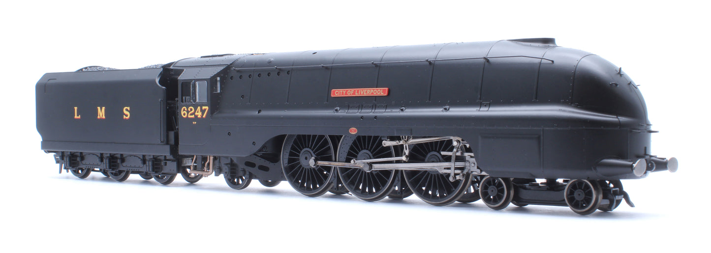 Coronation Class 4-6-2 LMS Streamlined No.6247 'City of Liverpool' (WWII 80th Anniversary Collection) Steam Locomotive