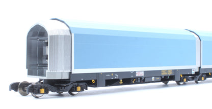 Pre-Owned OO/4mm 5-car Arbel WIA car carrier with RfD squadron branding. Wagon 85 70 4971 022-4