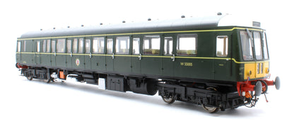 1221 Class 122 BR Green (Small Yellow Panel) Single Car DMU W55005