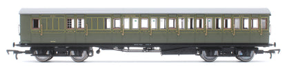 LBSCR 54ft 'Isle of Wight' 4-Coach Pack SR Maunsell Green No. 486