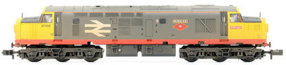 Pre-Owned Class 37/0 Split Headcode 37032 'Mirage' BR R.freight (Red Stripe) Diesel Locomotive - Weathered - DCC Fitted