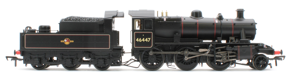 32-829B LMS Ivatt 2MT 46447 BR Lined Black (Late Crest) Steam Locomotive