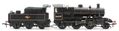 32-829B LMS Ivatt 2MT 46447 BR Lined Black (Late Crest) Steam Locomotive
