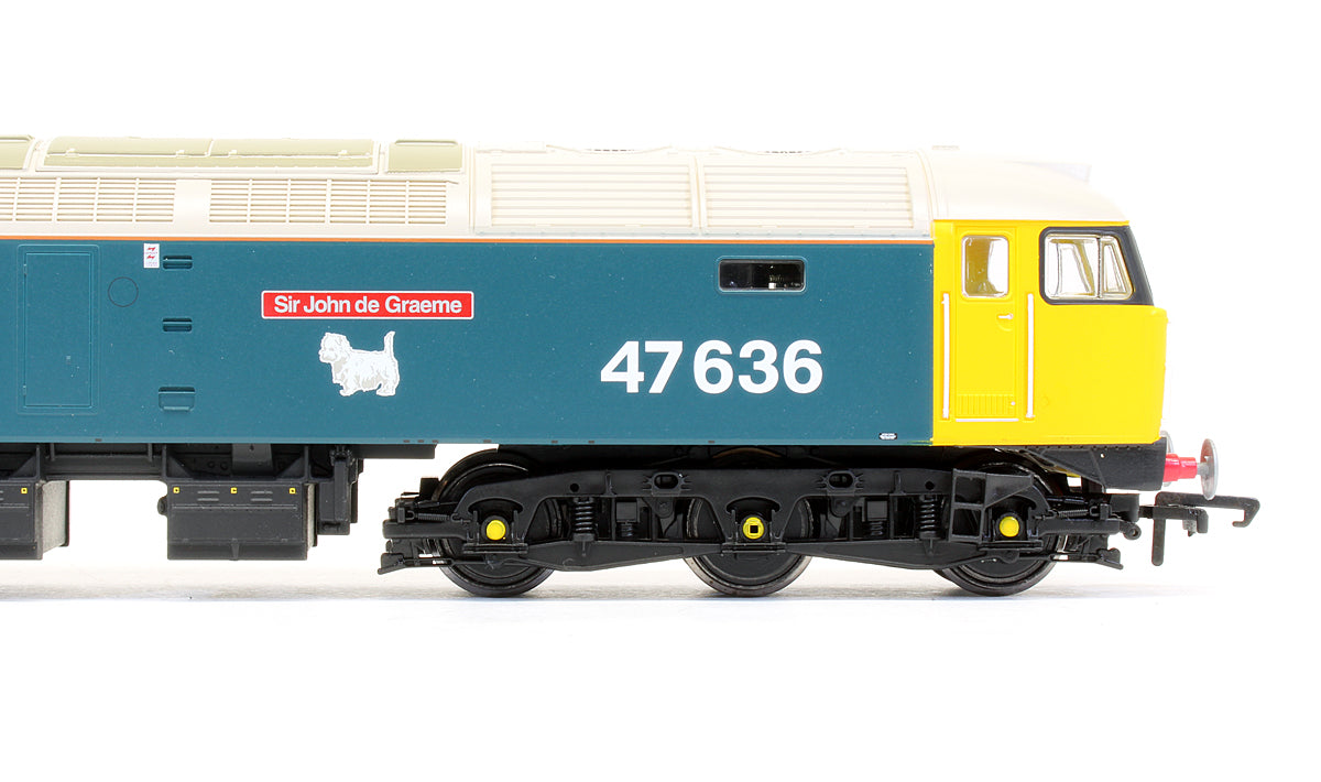 Pre-Owned BR Large Logo Blue Class 47555 'Sir John de Graeme' Diesel Locomotive - DCC Sound - Limited Edition