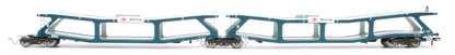 RT-OO-CAR4-401B Quad set Cartic-4 car carrier - BR Motorail blue (set B)