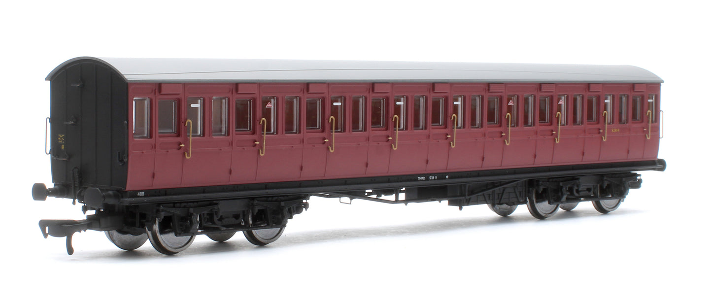 LBSCR 54ft 'Isle of Wight' 4-Coach Pack BR Crimson No. 488