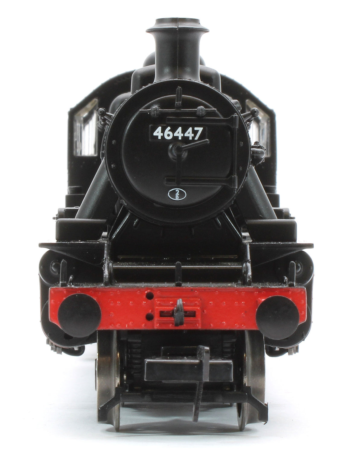 32-829B LMS Ivatt 2MT 46447 BR Lined Black (Late Crest) Steam Locomotive