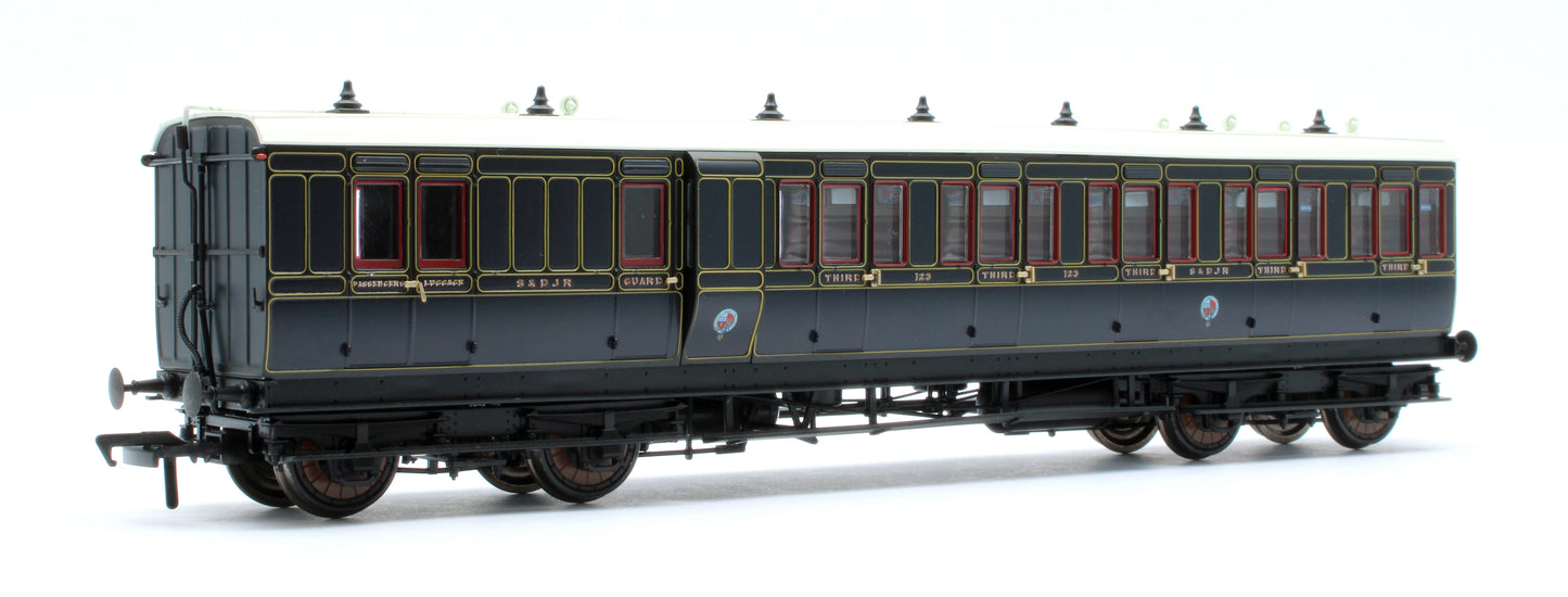 978026 48' SDJR ‘Evolution’ Bogie Coach Non-Corridor Brake Third No.123