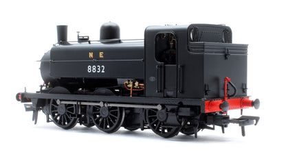 LNER J52/2 No.8832 NE Plain Black Steam Tank Locomotive - DCC Sound