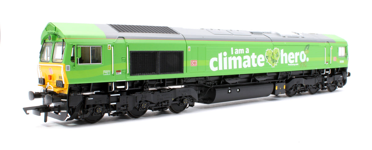 Pre-Owned Class 66 DB 'Climate Hero' Green 66004 Diesel Locomotive - DCC Sound
