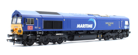 Class 66 DB Maritime Blue No.66142 Diesel Locomotive - DCC Sound